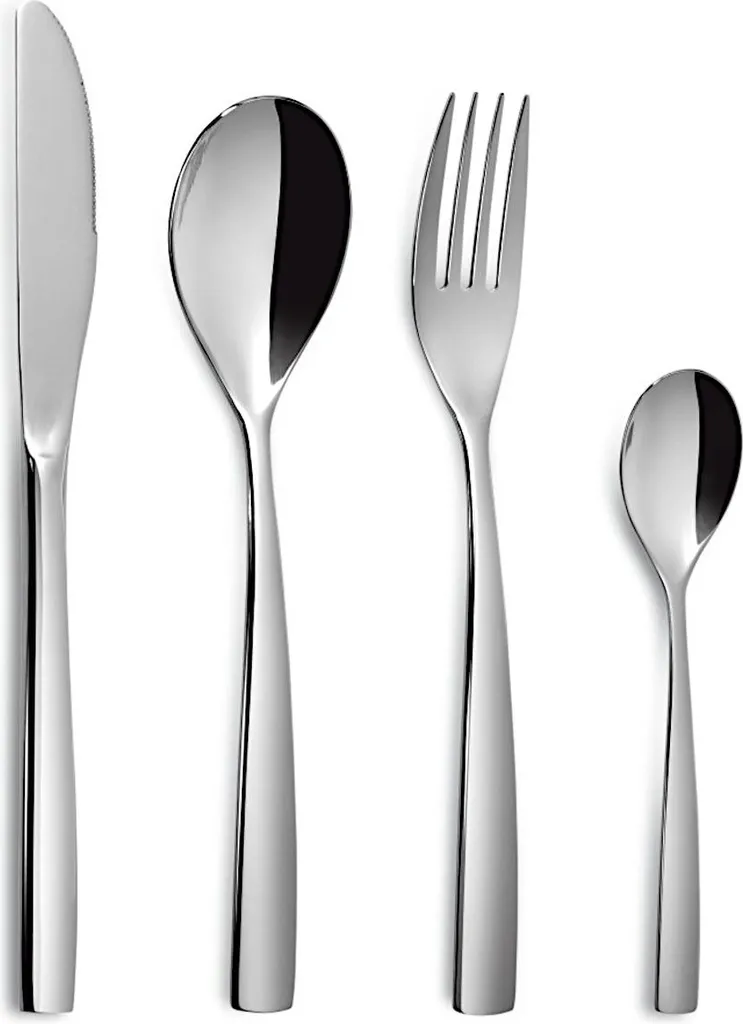 Posate Comas Barcelona 24pz Acciaio 18/10: Design Elegante per Ristorante