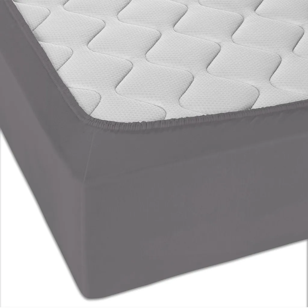 Recensione Lenzuola CloudComfort Basic Jersey Stretch Grigio 2pz - 3