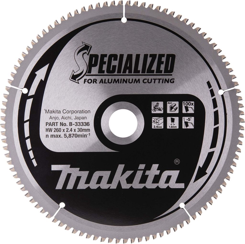 Makita Sägeblatt SPECIALIZED 260x30x100Z Produktbild 