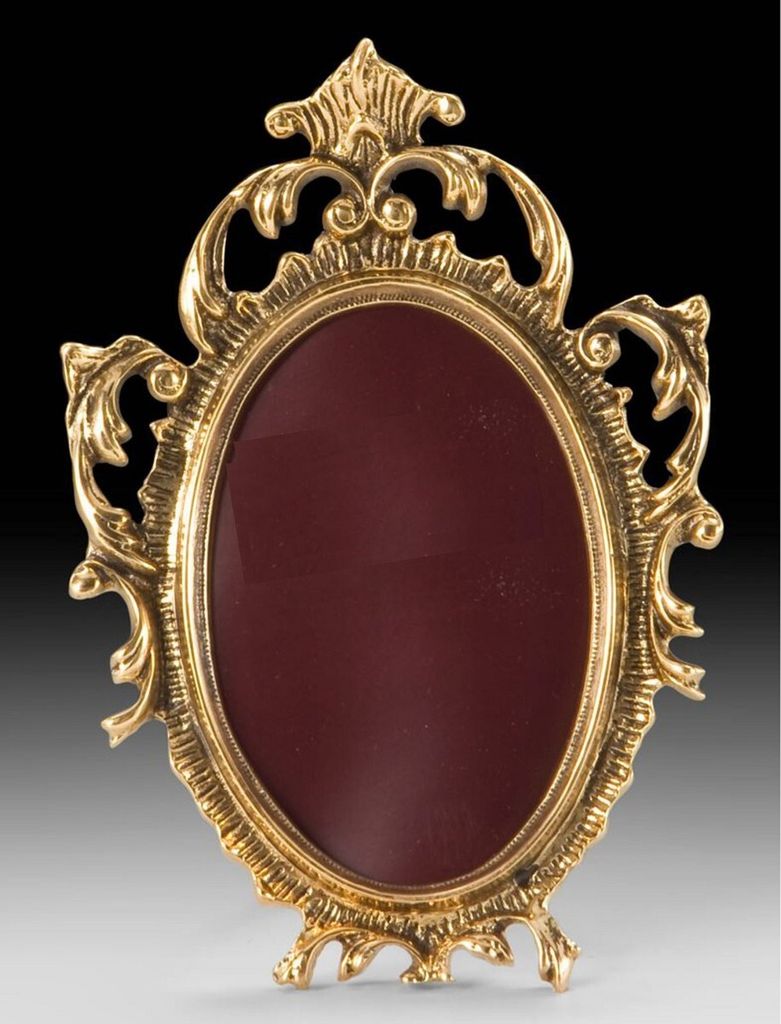 Casa Padrino Luxus Barock Bilderrahmen Gold 13 x H. 19 cm - Handgefertigter Barockstil Bronze Bilderrahmen - Barock Deko Accessoires - Edel & Prunk...