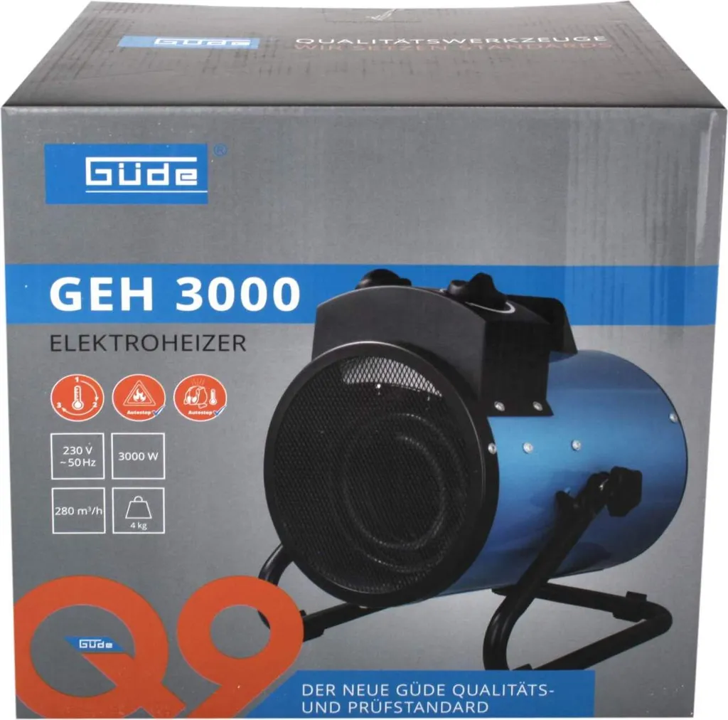 Chauffe-eau GEH 3000 puissance 3kW - Résistance blindée et isolation