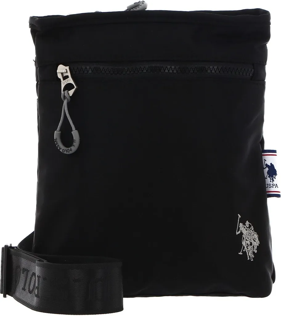 Regala U.S. Polo Assn. Bigfork Flat Crossbody Bag Black - Tracolla Uomo