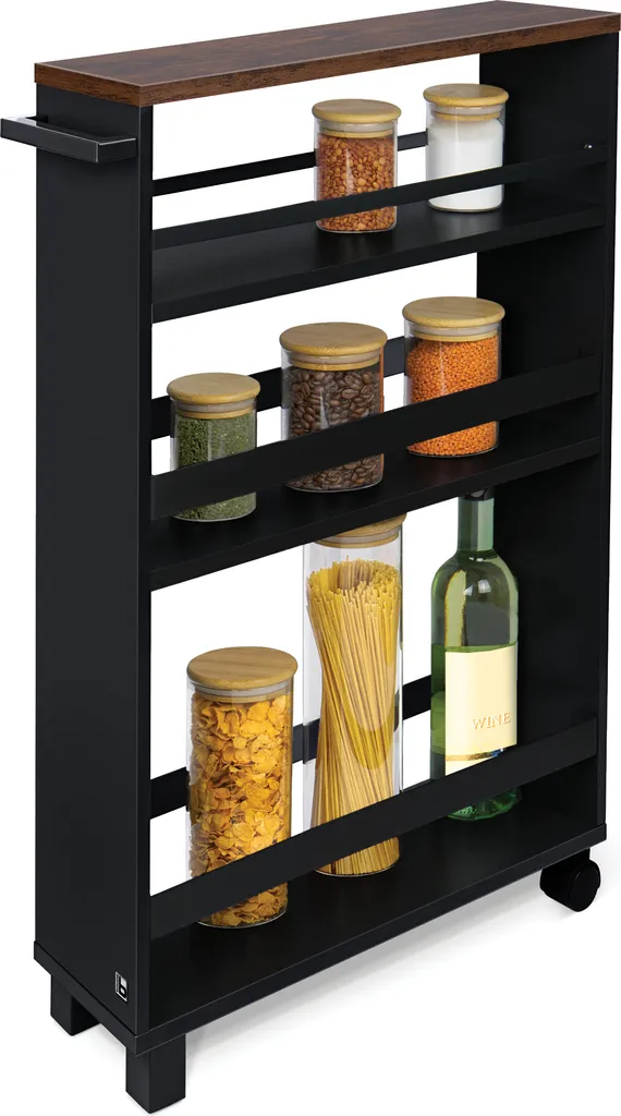 Carrellino Salvaspazio Bomoe Hylla | Organizzatore Cucina Multiuso