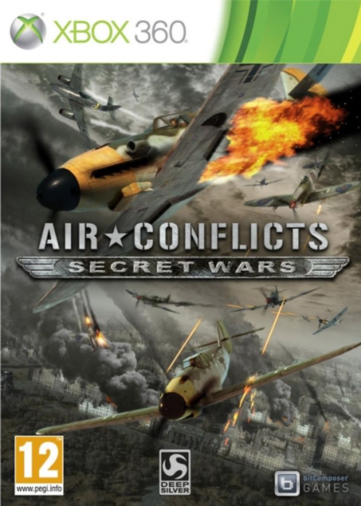 Deep Silver Air Conflicts: Secret Wars, Xbox 360, ITA, Xbox 360, Simulation, T (Jugendliche)
