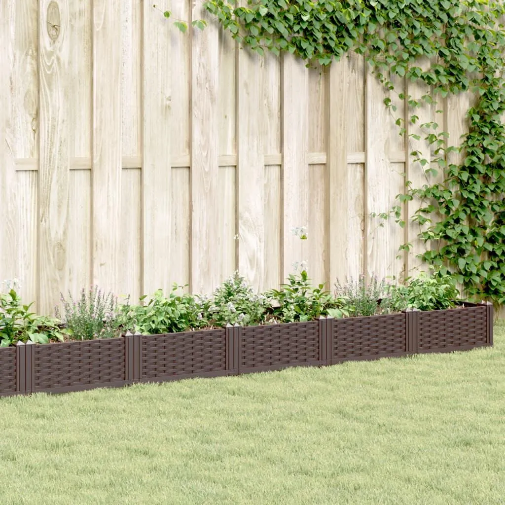 Jardinière Modulable sur Piquets pour Potager ou Bordure 362,5cm - 2