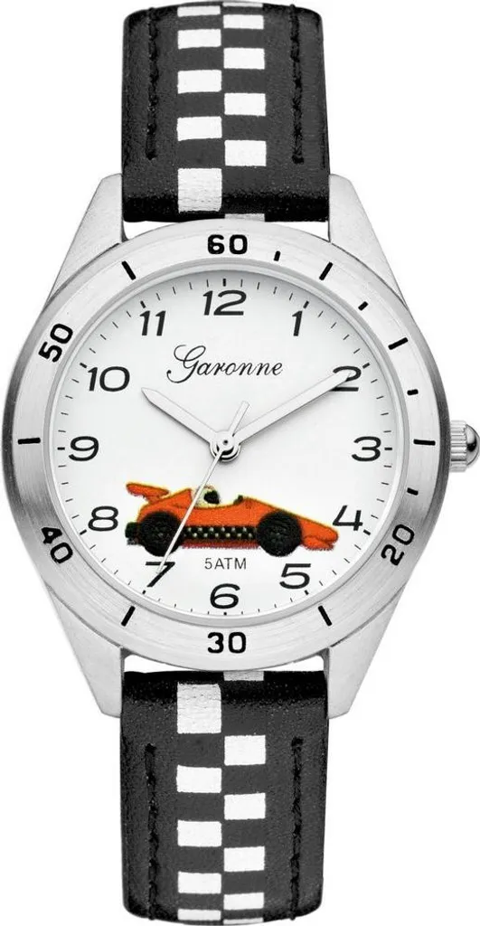 Montre à quartz étanche Garonne File KQ12Q473 au cadran ultra lisible