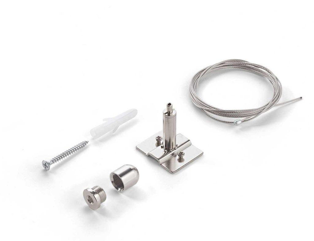 Ideal Lux Arca-Aufhängungsset, ein Stahlseil, 2 m, 276366