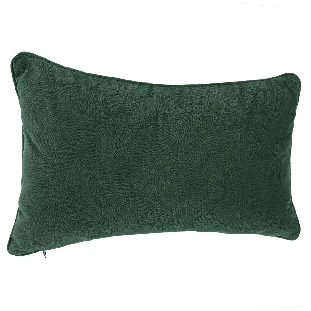 Coussin de canapé vert 30x50 cm Lilou idéal pour salon et chambre