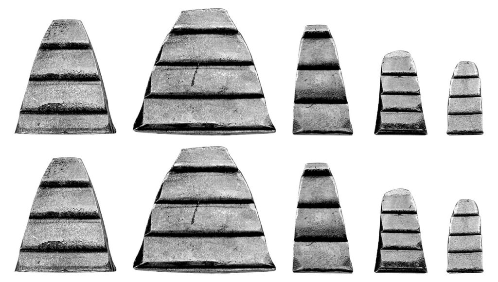 Hammer- und Axtkeil Set 10-teilig | Stahl Ersatzkeile für Hammer und Axt | Spaltkeile in 5 Größen zur sicheren Befestigung von Werkzeugköpfen |...