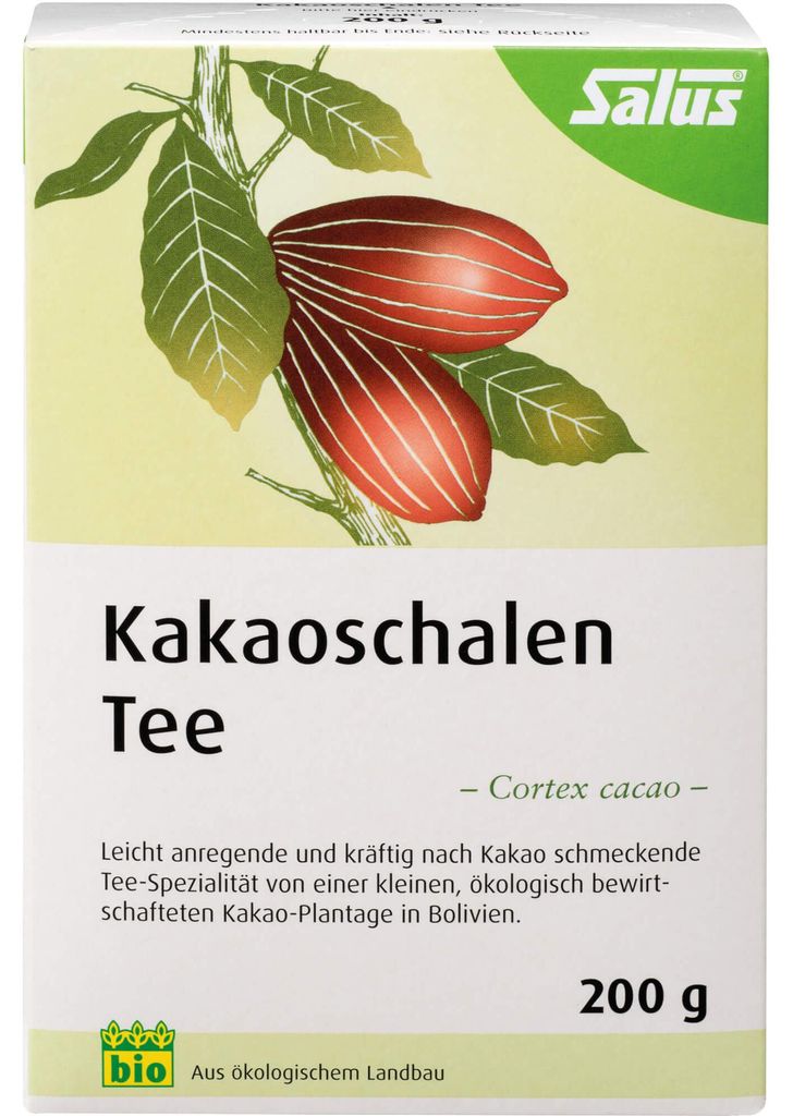 Gusci di cacao Salus, tè alle spezie, Cortex cacao 200 g Immagine del prodotto 