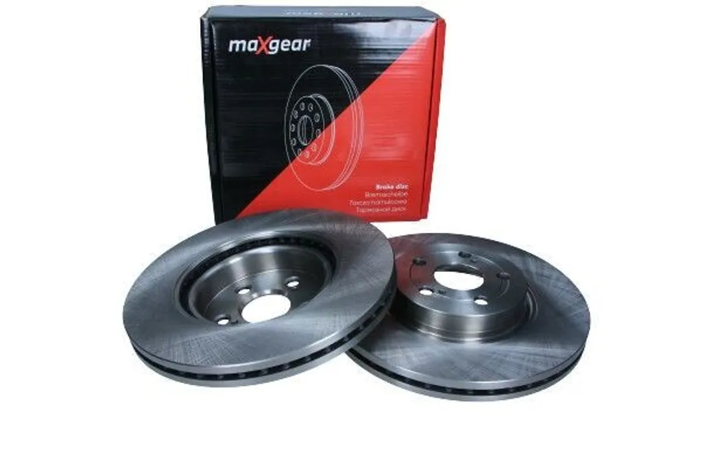 Paire de Disques de Frein 293mm MAXGEAR 19-0969 Haute Résistance T25