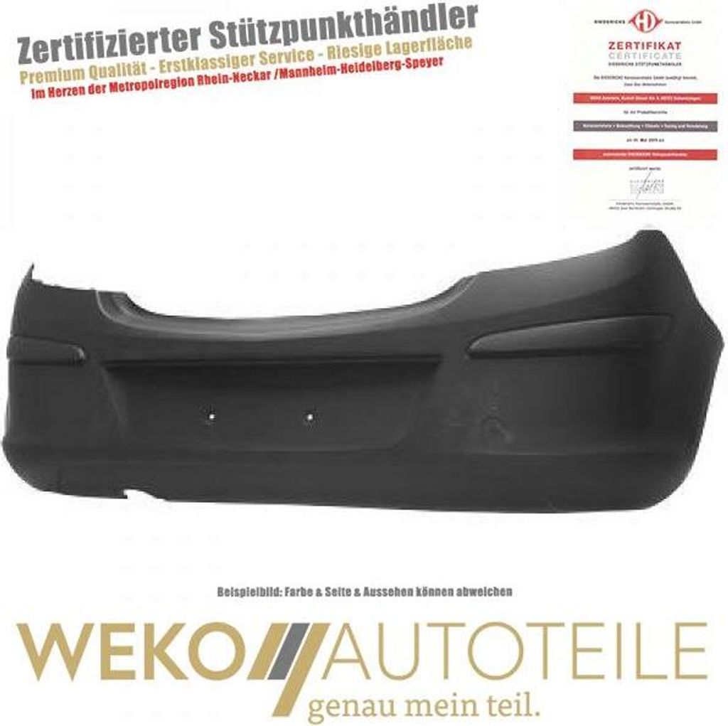 Stoßstange hinten DIEDERICHS 1814255 für OPEL