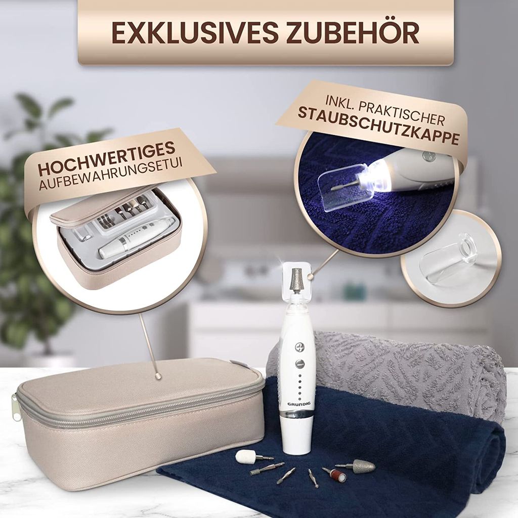 GRUNDIG Maniküre Set elektrisch - Schöne Nägel dank Power Produktbild 4