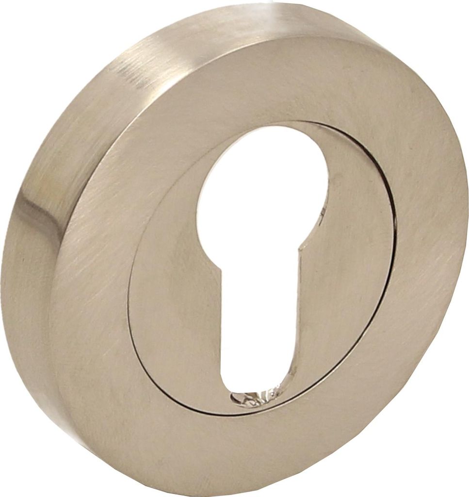 Bodenplatte PLT33-Y, Nickel gebürstet, rund