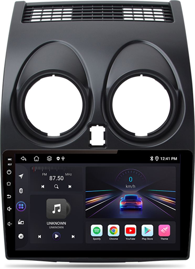 9 Zoll carplay Android 13 autoradio GPS Navi Für Nissan Qashqai 1 J10 2006-2013 WIF BT RDS DAB SWC 2 Din 4 Kern 8+256GB