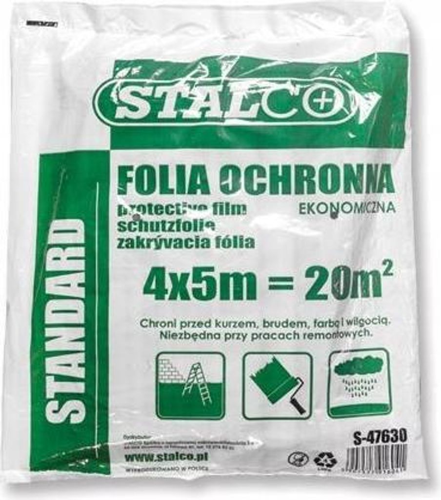STARKER Schutzlackfilm 4mx5m 300g STALCO S-47630 Produktbild 