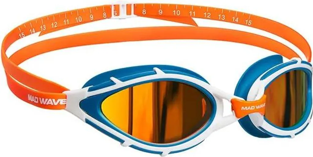 Lunettes de Piscine Polarisées Madwave Trilogy Rainbow Orange Taille Unique