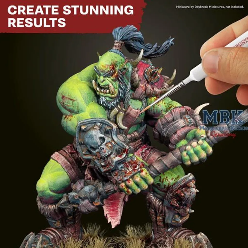 Pinceaux Mega Army Painter : manches ergonomiques et pointes durables - 7