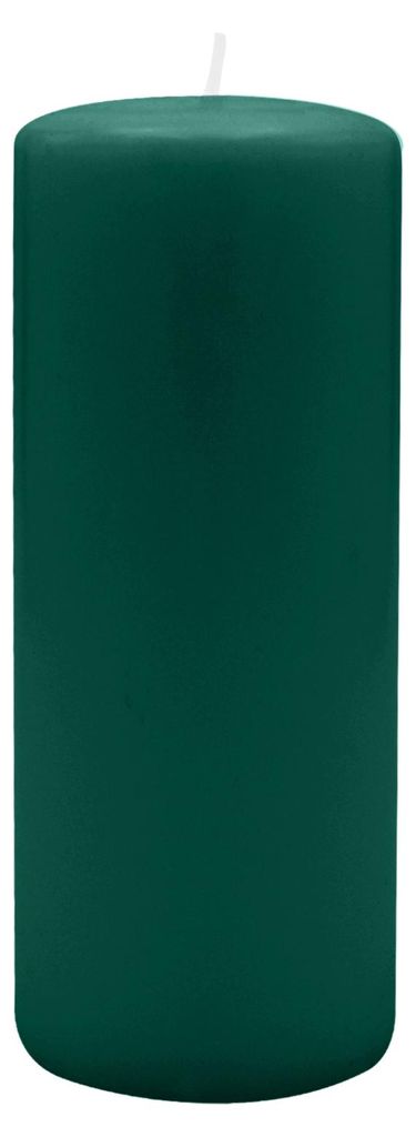 Stumpenkerzen 300 x  Ø 100 mm, Dunkelgrün, 2 Stück Produktbild 