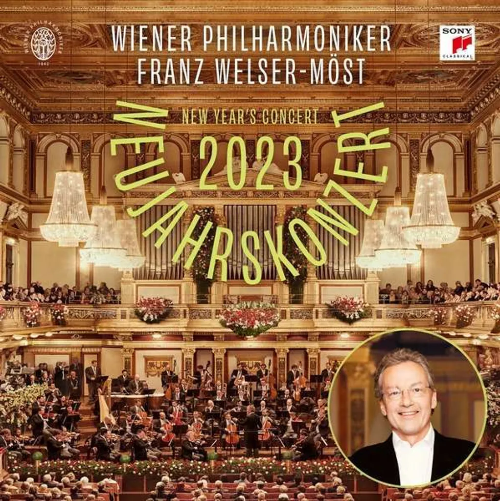 Album CD Concert du Nouvel An 2023 Vienne Musique Classique Intégrale