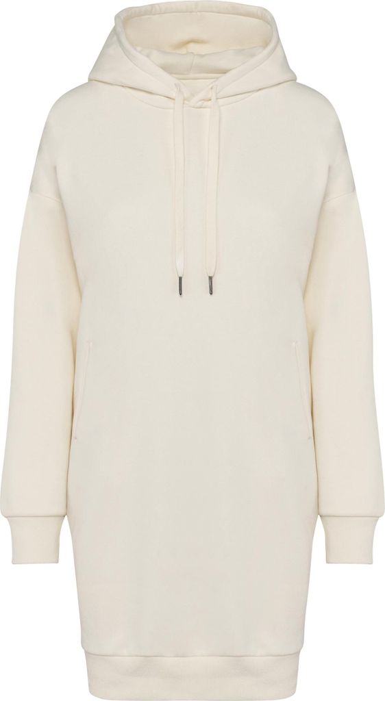 Native Spirit Umweltfreundliches Kapuzensweatshirtkleid für Damen