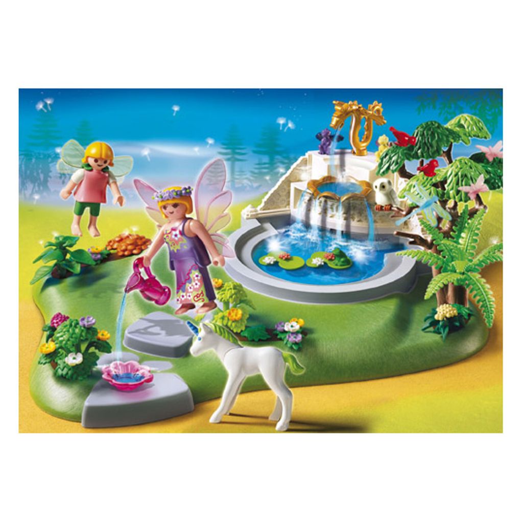PLAYMOBIL Super Set Fairy Fountain, Multi