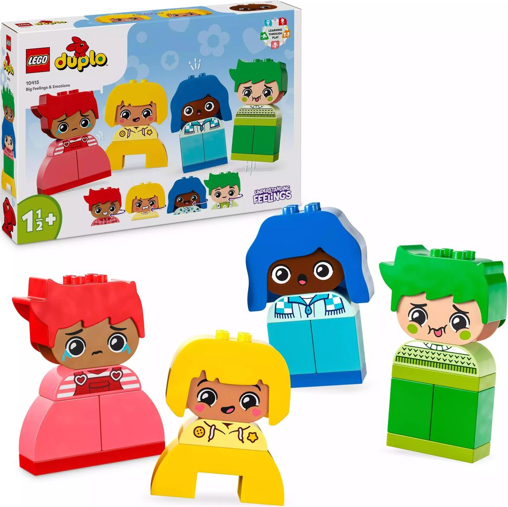 LEGO DUPLO My Feelings and Emotions, blocs colorés et Image du produit 