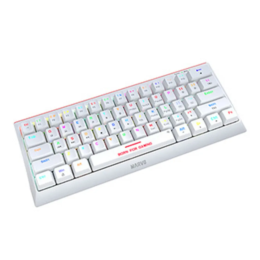 Clavier Mécanique Gamer Marvo KG962G Switches Rouges et Rétroéclairé RGB