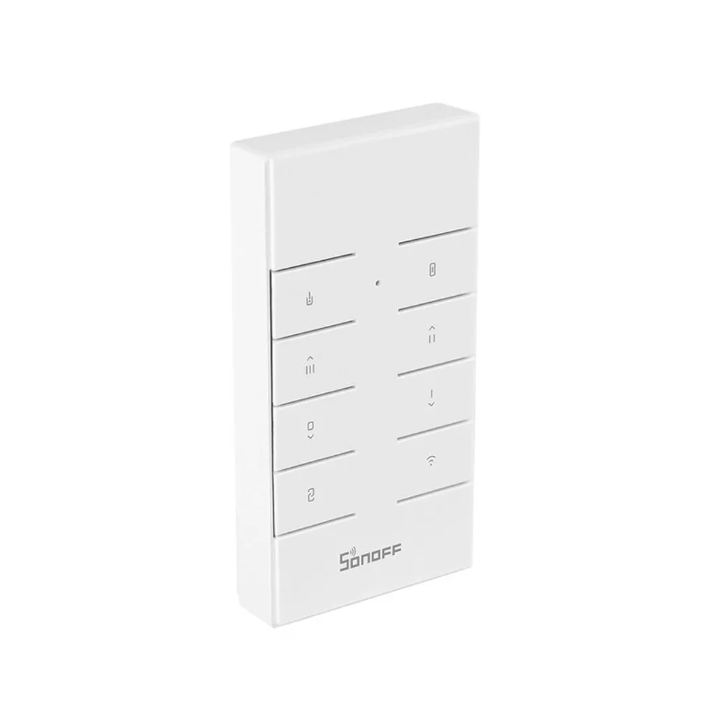 Sonoff RM433 Telecomando Design Minimal | Supporto Muro incluso Bianco