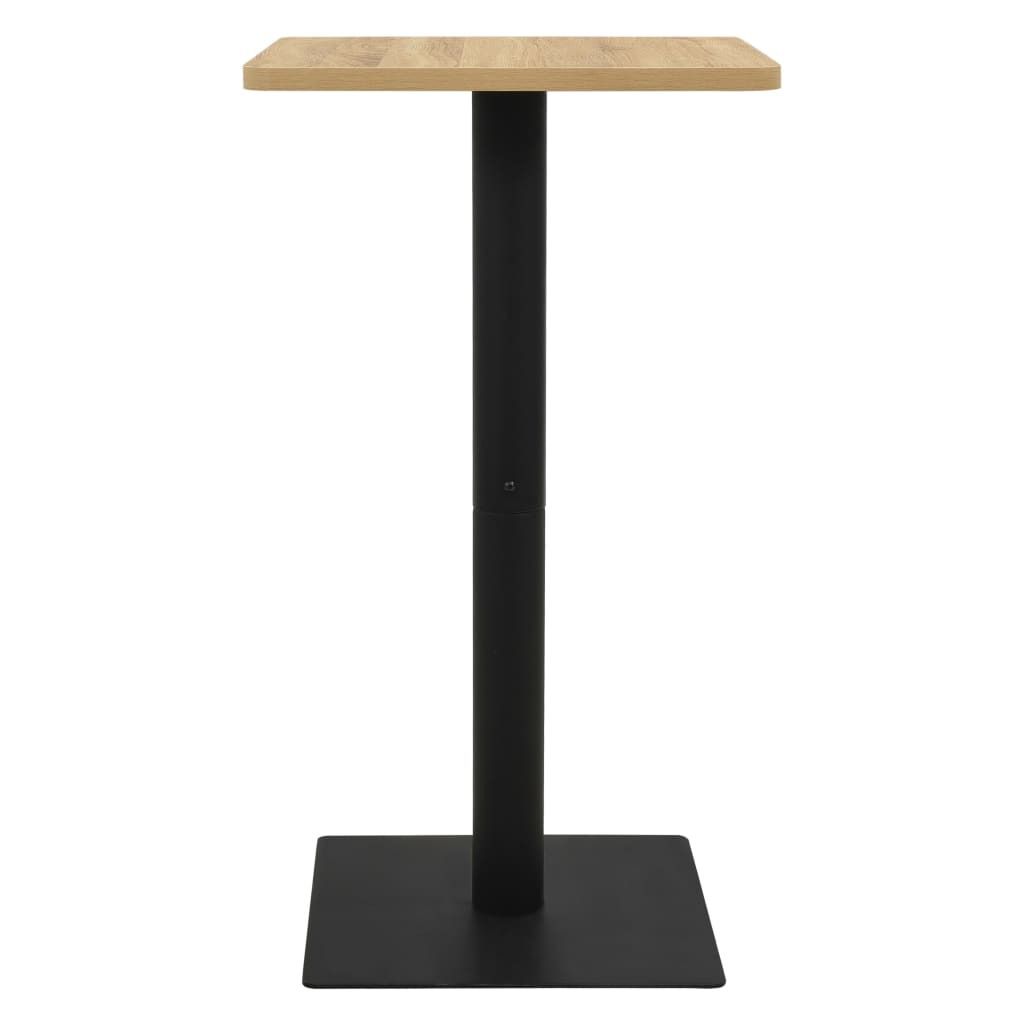 vidaXL Stolik bistro w kolorze dębu 50x50x107 cm Zdjęcie produktu 