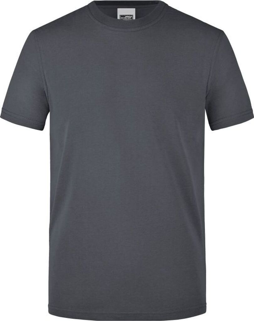 Strapazierfähiges und pflegeleichtes T-Shirt carbon, Gr. XXL