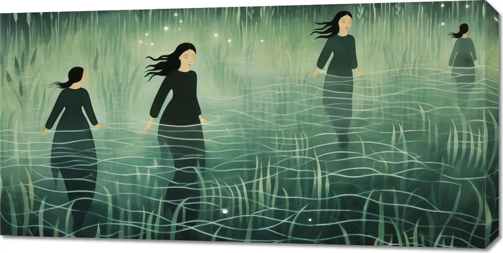 Quadro 100x50 Panorama Nel mezzo del silenzio - Wall Decor Chic