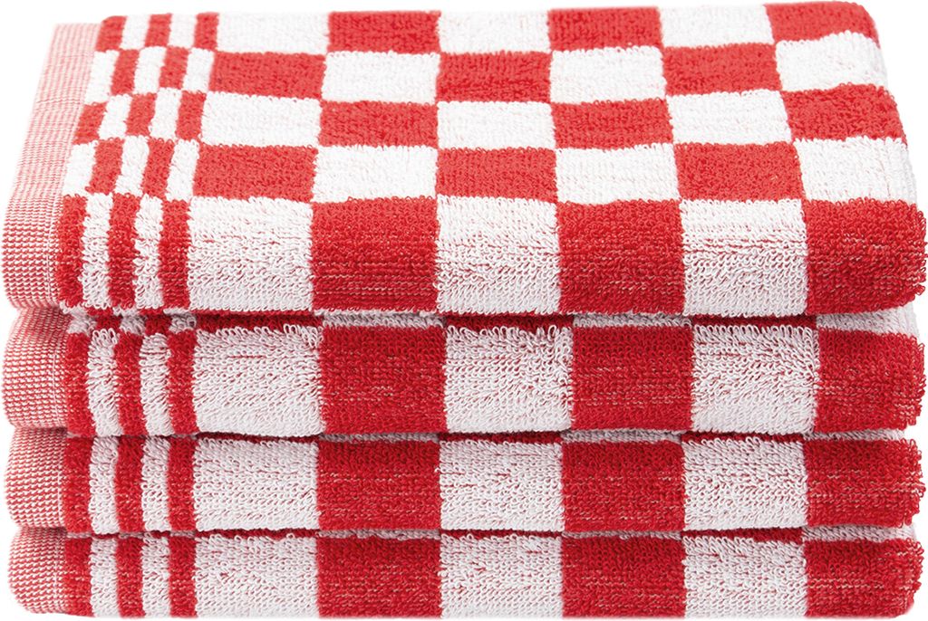 4er Set Küchenhandtuch / Geschirrtuch, Baumwolle, Frottee, Produktbild 