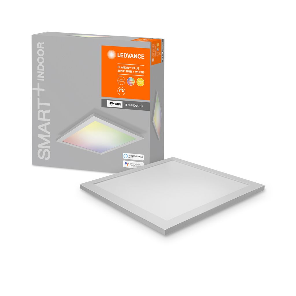 LEDVANCE LED-Panel, Planon Plus, 300x300mm, 20W, RGBW, WiFi