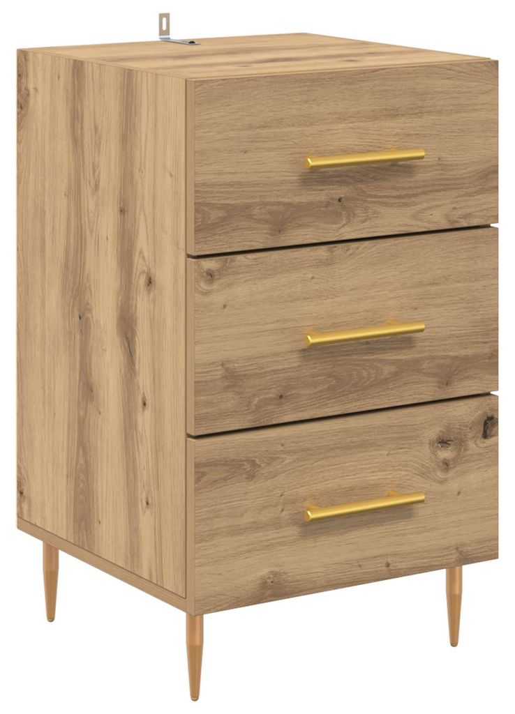 Nachttisch Artisan-Eiche 40 x 40 x 66 cm Holzwerkstoff