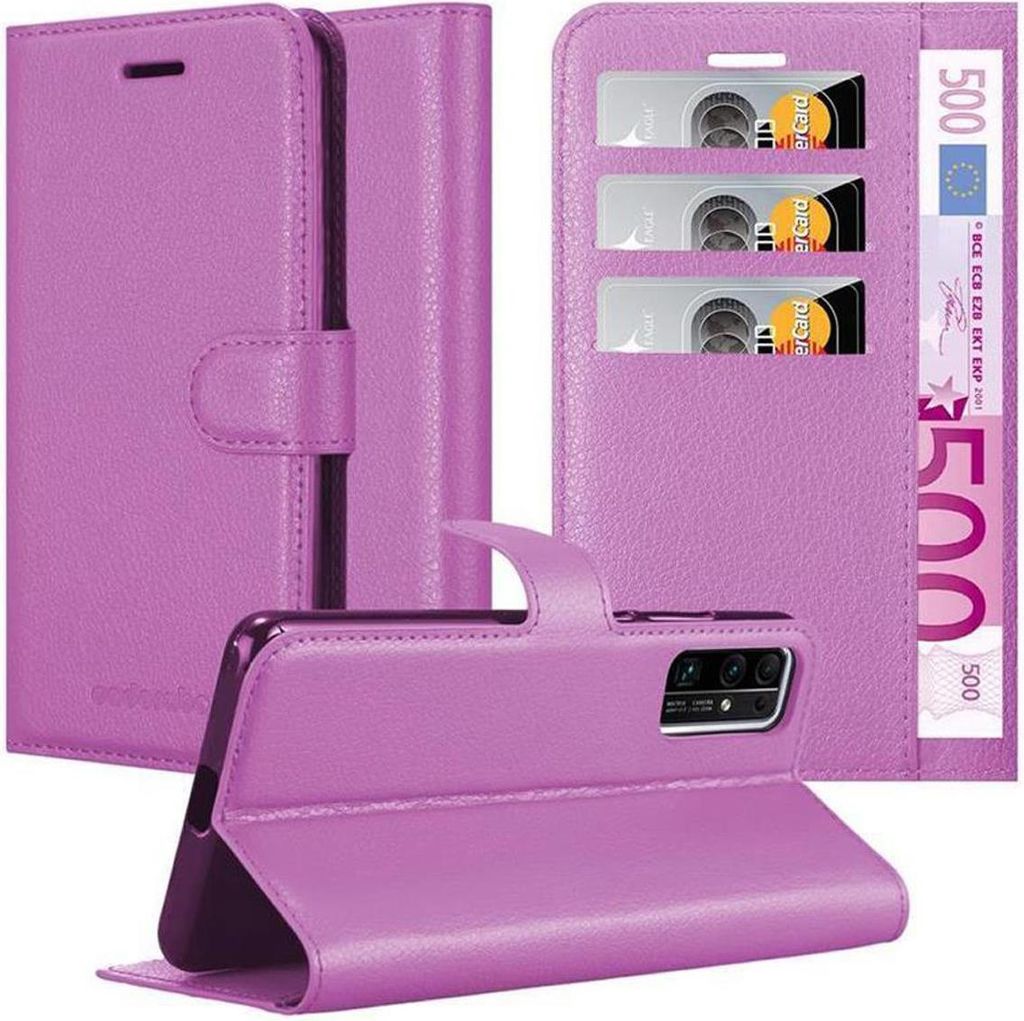 Cadorabo Hülle für Honor 30 Schutz Hülle in Lila Handyhülle Etui Case Cover Magnetverschluss