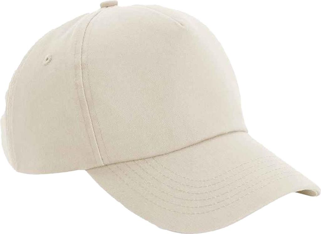 Beechfield Baseballkappe mit 5 Paneelen PC3606 (Einheitsgröße) (Sand)