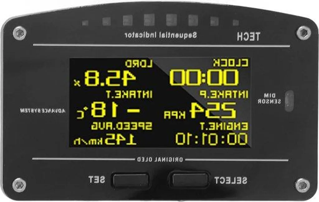 Compteur de vitesse numérique OBD2 électronique pour voiture de course