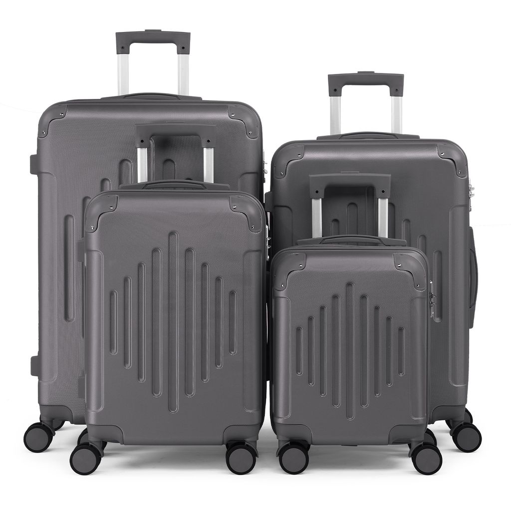 FCH Hartschalenkoffer ReisekofferSet TrolleySet KofferSet 4 Produktbild 
