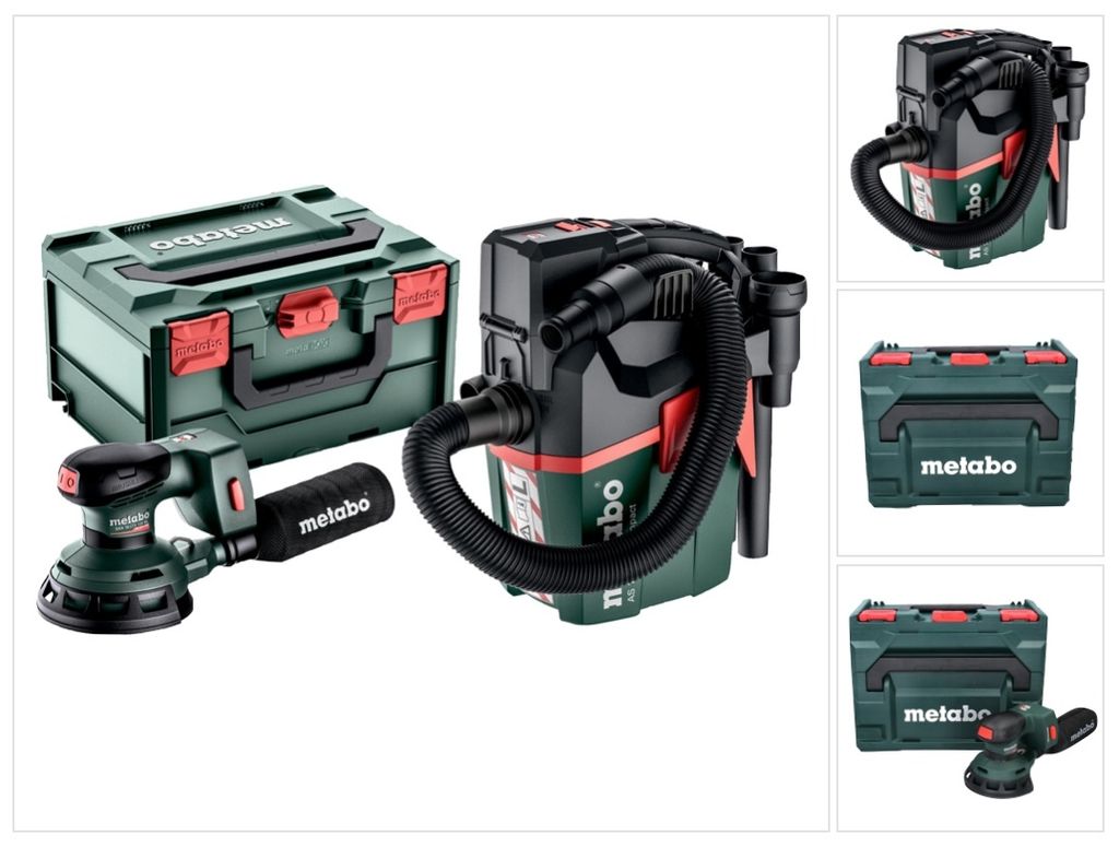 Metabo Set SXA 18 LTX 125 BL AS 18 L PC Compact Image du produit 