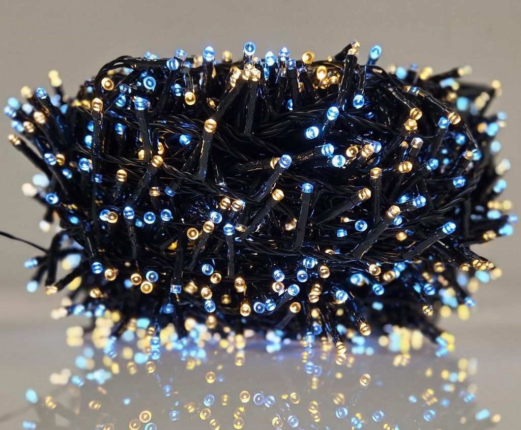 Lampki choinkowe StarryLights 1500 LED – zimna i ciepła Zdjęcie produktu 