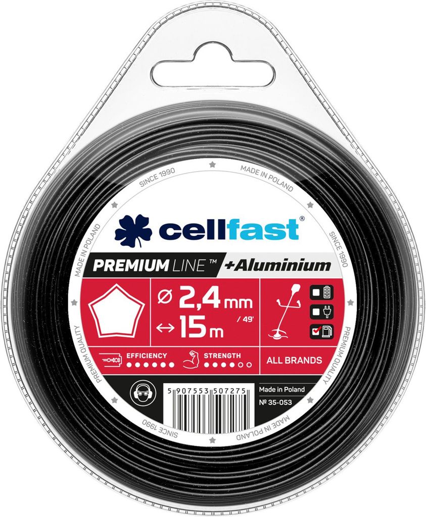 Cellfast Premium Schneidelinie 2,4*15M Gw. Blister Produktbild 