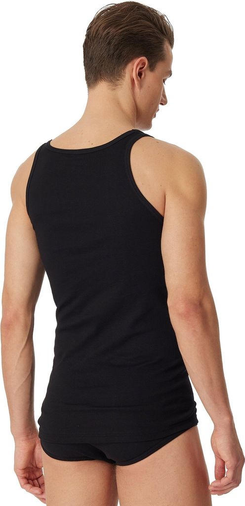 SCHIESSER Herren Unterhemd 2er Pack - Sport-Jacke, Original Produktbild 4