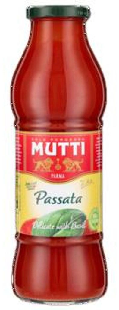 Mutti Passata z bazylią butelka 700 g Zdjęcie produktu 