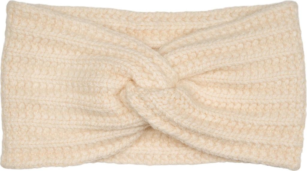styleBREAKER Damen Strick Stirnband mit Rippstrickmuster und Twist Knoten, Rippmuster, warmes Winter Haarband, Headband 04026059