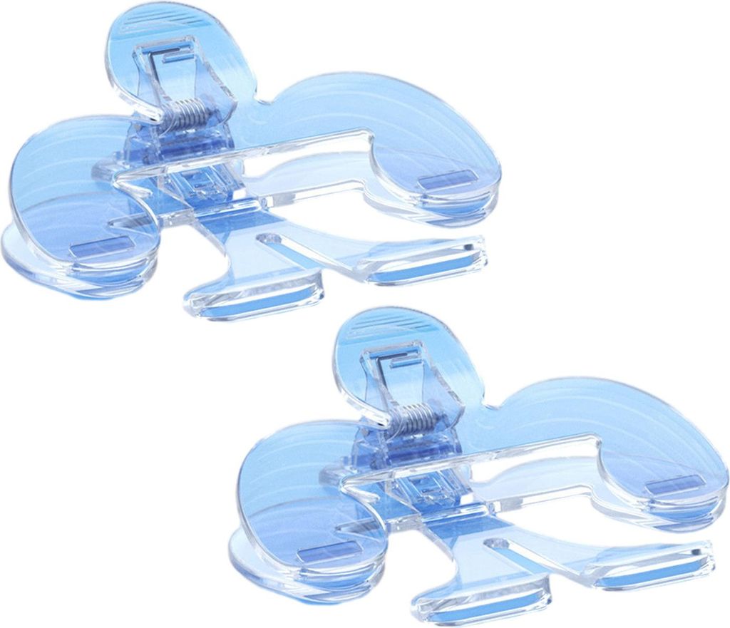 Transparente Buchklammer, Buchseitenhalter-Clips aus Kunststoff, multifunktionales Lesezeichen, Lesezubehör für Lehrer, Schüler, Leseliebhaber