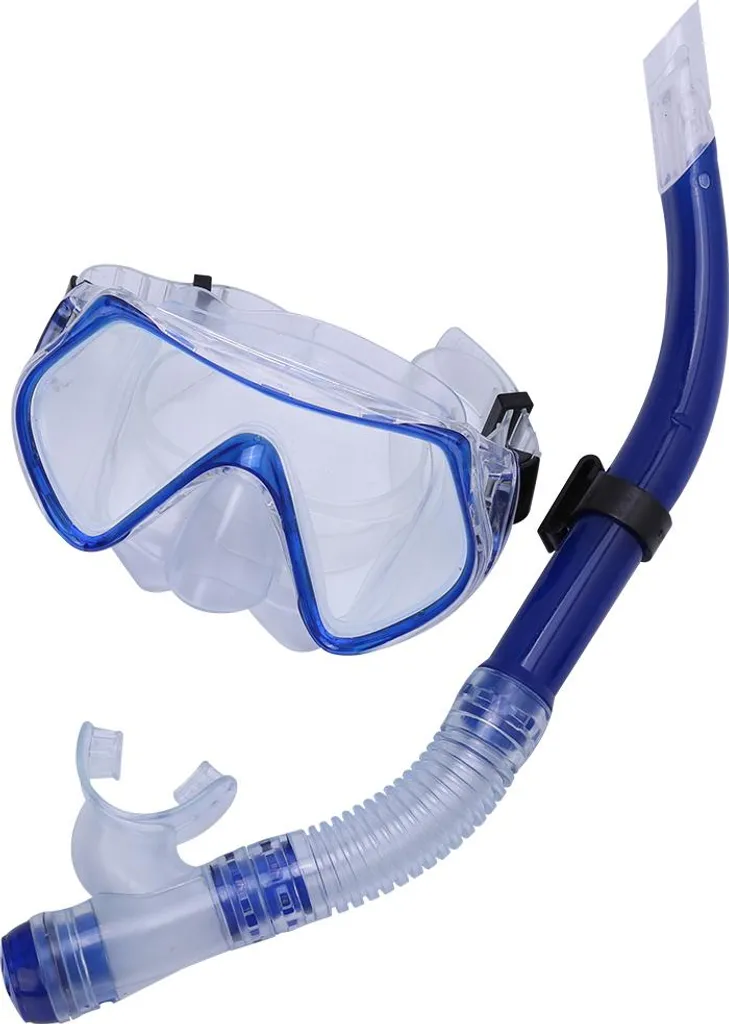 Masque de plongée étanche anti-fuite bleu : nagez sans eau dans les yeux