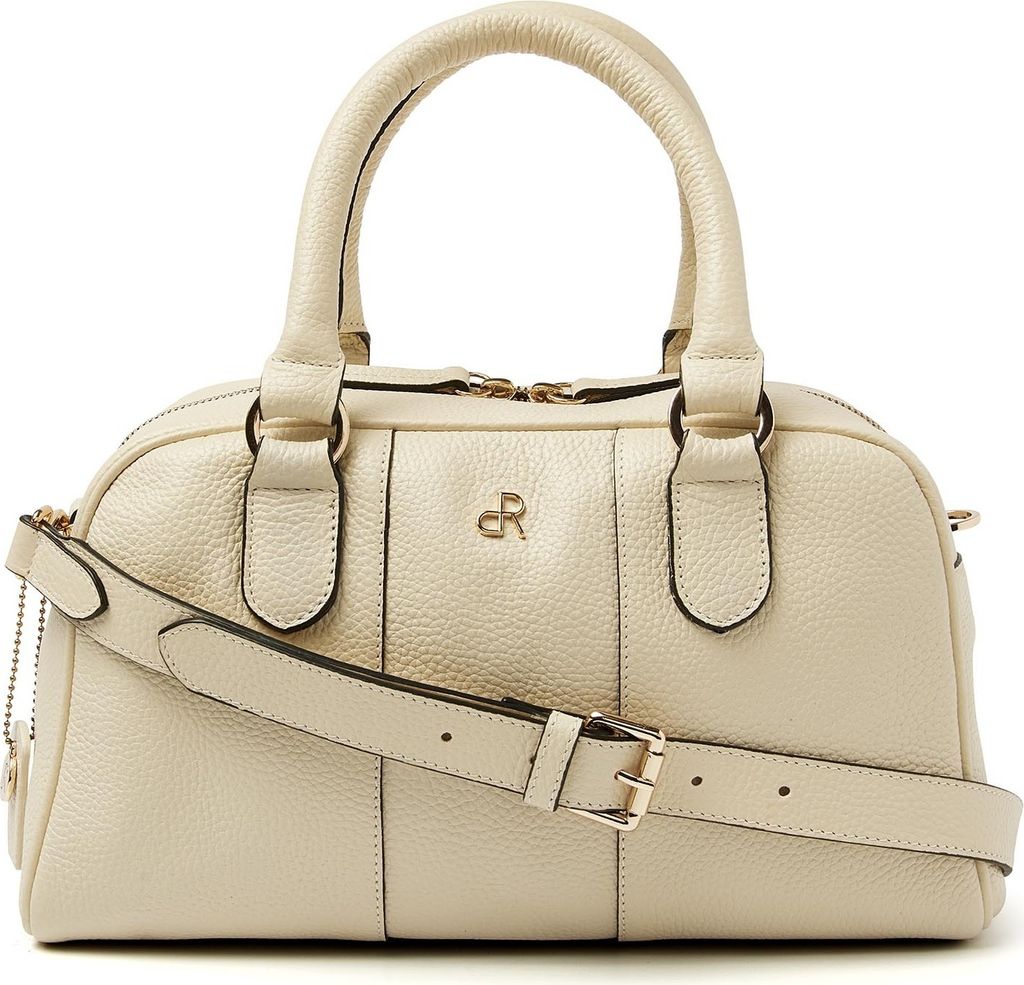 dR Amsterdam Umhängetasche | Leder Schultertasche | Damenhandtaschen | Damen Crossbody Tasche | Mint - 1103748 Nude