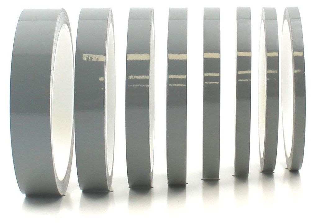 10 meter decoratieve strepen, 5 mm breed, grijs, voor auto, Productafbeelding 