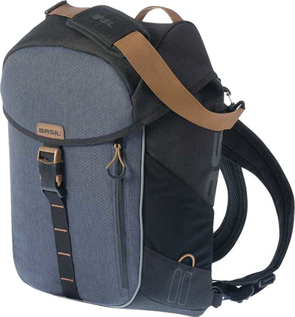 Tenda singola Basil. Zaino Miles, 14L, nero ardesia Immagine del prodotto 